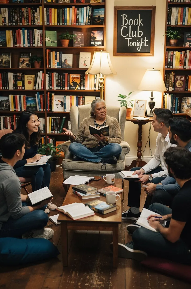 Social media facilitating knowledge exchange among users.