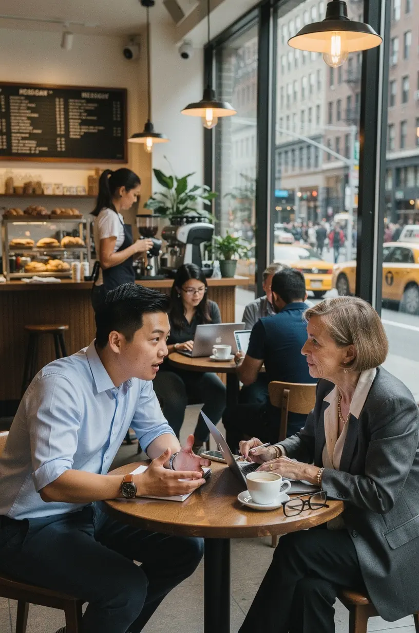 Visual depicting trust dynamics in knowledge sharing