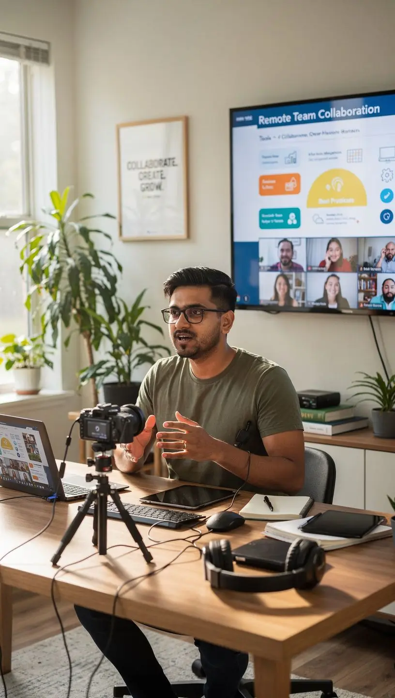 Modern office environment